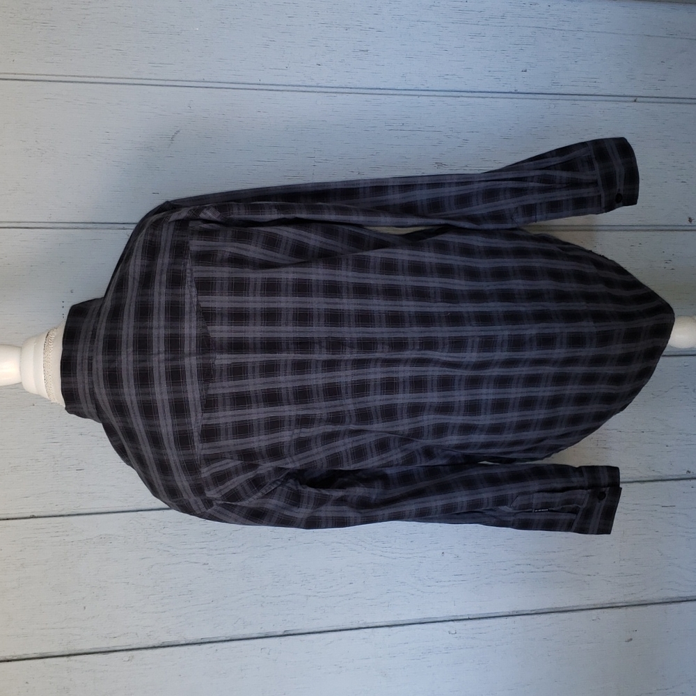 Vans Plaid Long Sleeve  Button Down Shirt - Picture 4 of 11